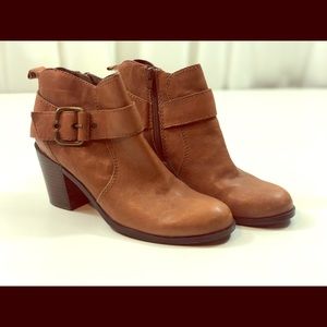 Nine West Leather Ankle Boots